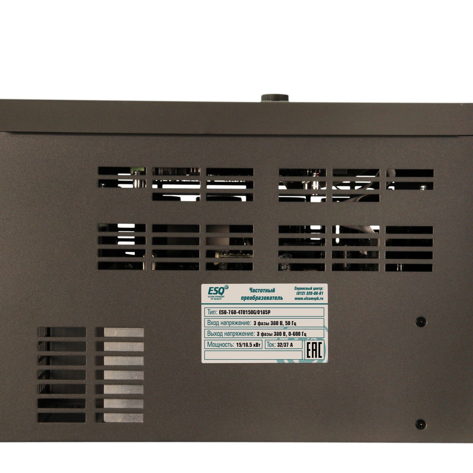 Частотный преобразователь ESQ-760-4T0150G/0185P 15/18.5кВт, 380В — изображение 2