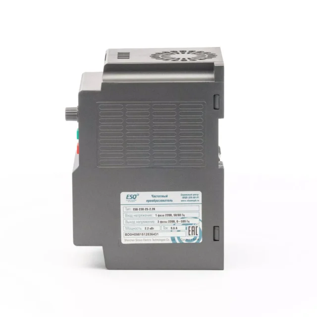 Частотный преобразователь ESQ-230-2S-2.2K 2.2кВт, 220В — изображение 10