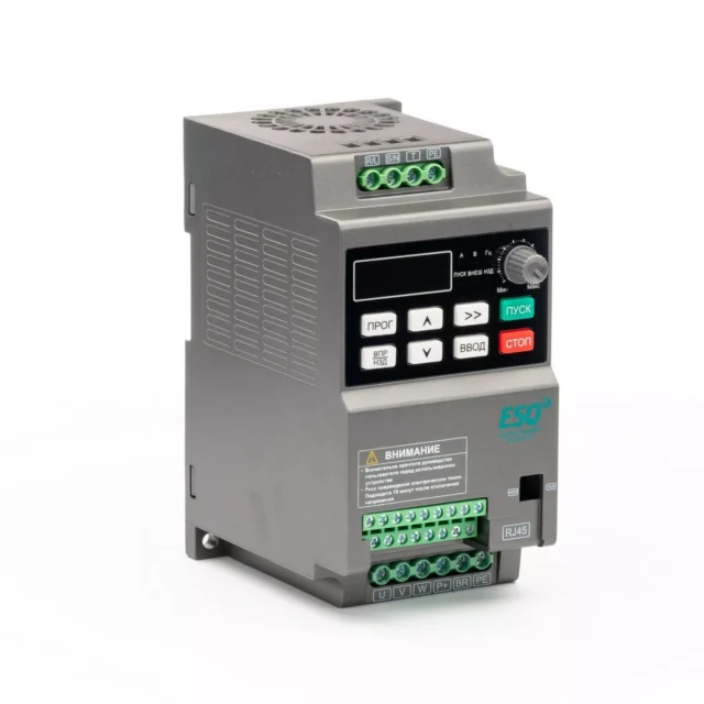 Частотный преобразователь ESQ-230-2S-2.2K 2.2кВт, 220В с встроенным конвертером Modbus RTU