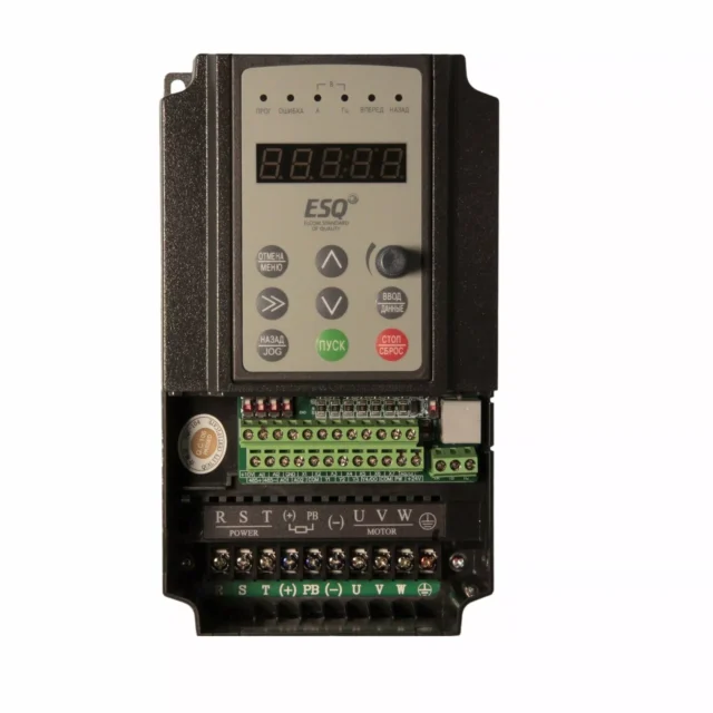 Частотный преобразователь ESQ-600-4T0037G/0055P 3.7/5.5кВт 380-460В — изображение 2