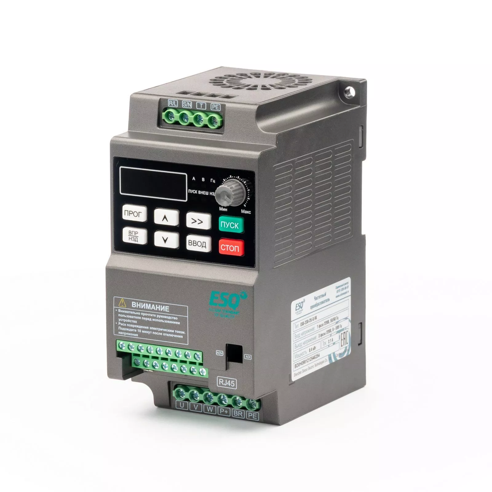 Частотный преобразователь ESQ-230-2S-0.4K — изображение 12