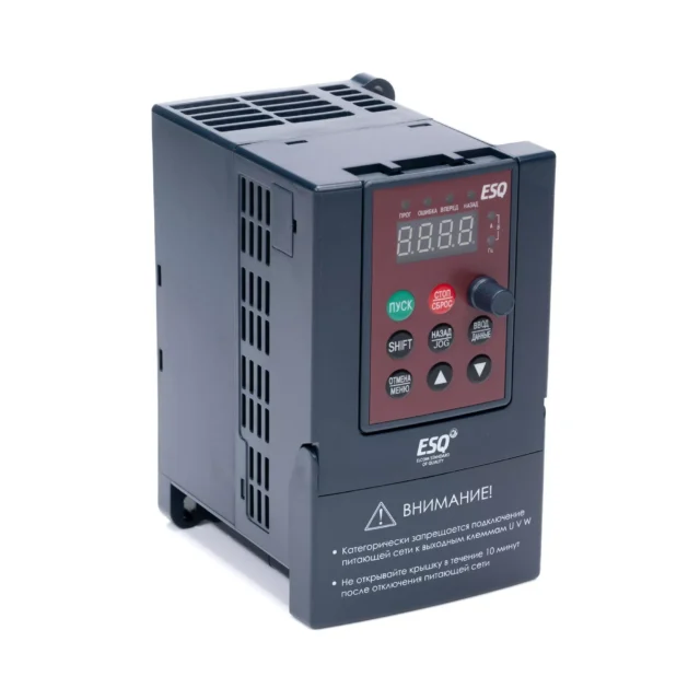 Частотный преобразователь ESQ-A200-2S0022 2.2кВт 200-260В (для однофазного двигателя) — изображение 2