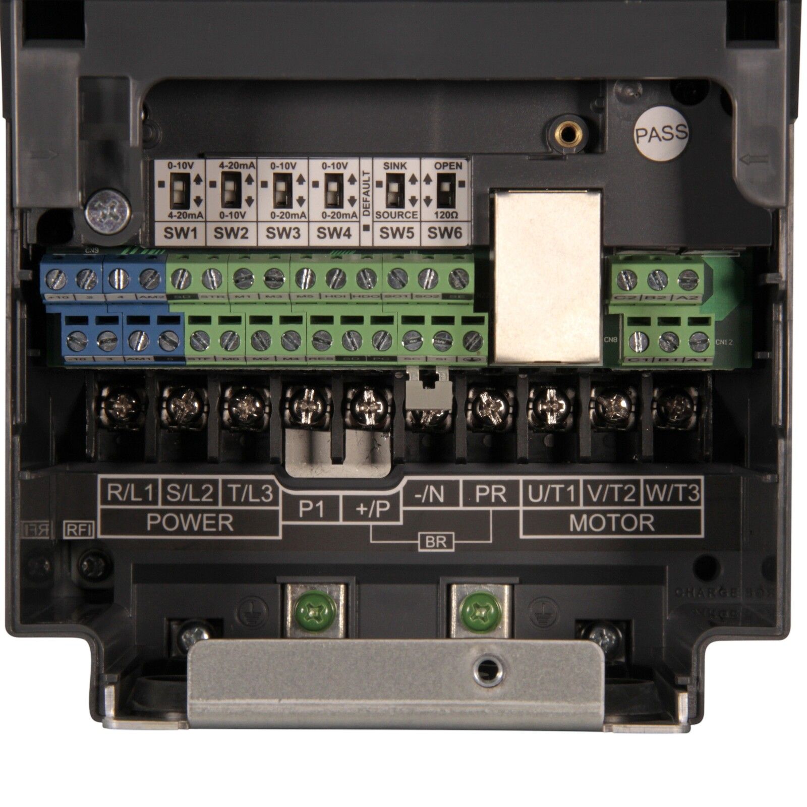 Частотный преобразователь ESQ-A3000-043-0.75K/1.5KF 0.75/1.5кВт, 380-480В — изображение 5