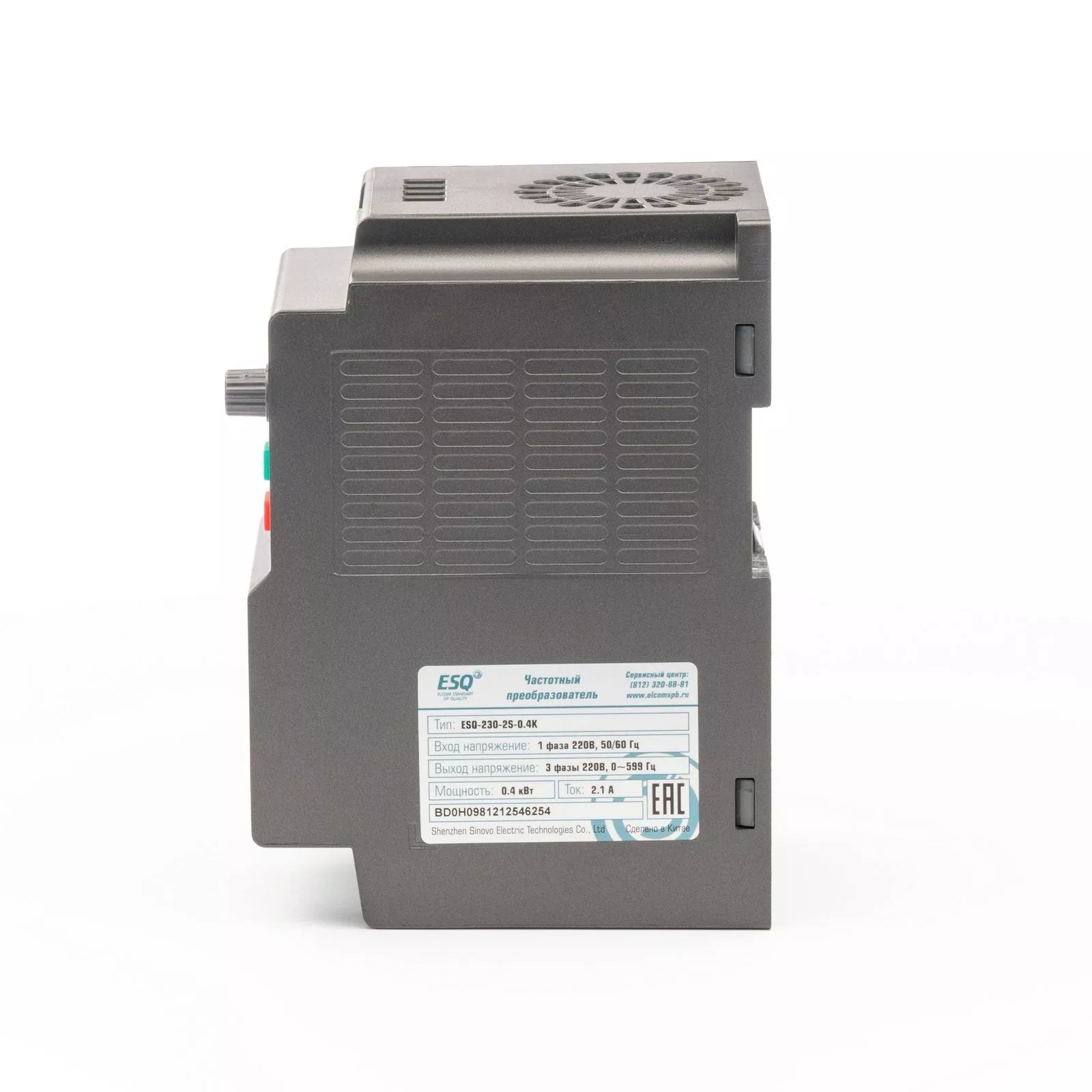 Частотный преобразователь ESQ-230-2S-0.4K — изображение 10