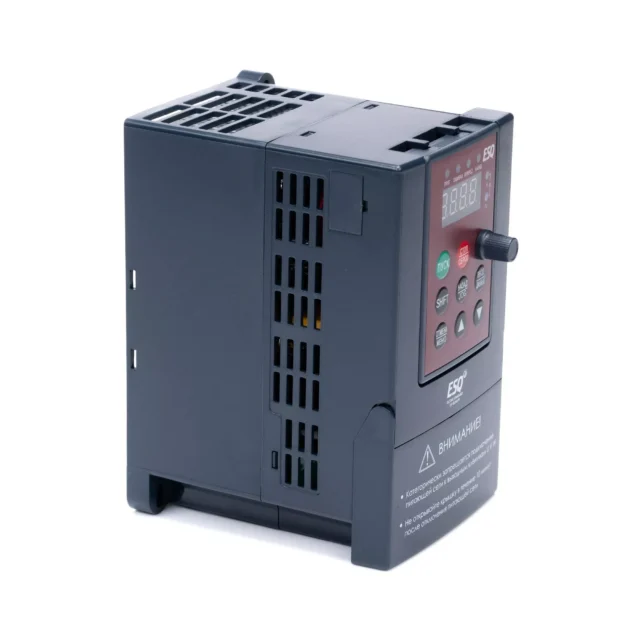 Частотный преобразователь ESQ-A200-2S0037 3.7кВт 200-260В (для однофазного двигателя) — изображение 3