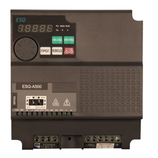 Частотный преобразователь ESQ-A500-021-1.5K 1.5кВт 200-240В — изображение 4